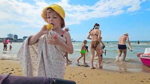 #ASMR #Анапа. Звуки моря и пляжа в Анапе. Расслабляющее видео моря, вид на #море в Анапе на пляже.