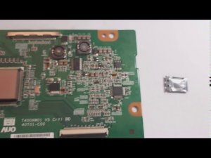 Ремонт телевизора Samsung LE40A330 J1. Искажение изображения.