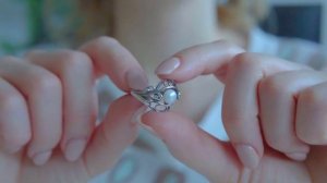 Серьги 33312720 и Кольцо 23312720 из серебра 925 пробы