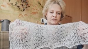 Небольшие готовые изделия.Палантин из суперкид мохера.Продвижение жилета.