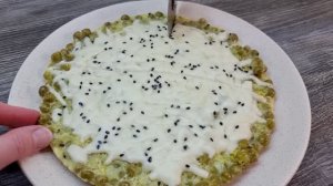 Яичница с зеленым горошком - необычно, но вкусно_ простые идеи для завтрака или ужина.