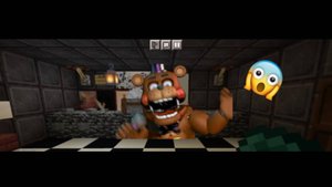 ФНАФ 1 в Майнкрафт! Обзор на карту (построено мной)