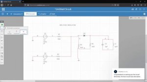 AMPLITUDE MODULATION IN ONLINE MULTISIM