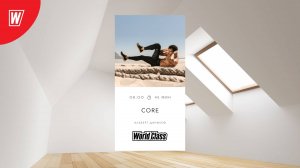 CORE с Альбертом Даниловым | 9 апреля 2025 в 8.00 по МСК | Онлайн-тренировки World Class