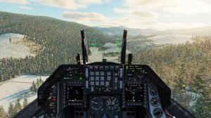 DCS World F-16. Давно не летал, попытался хоть немного вспомнить самолёт.