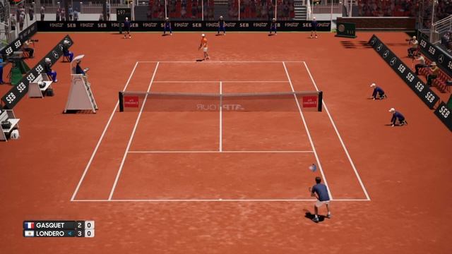 Richard Gasquet vs Juan Ignacio Londero - Bastad 2019 - AO Tennis PS4 смотреть онлайн