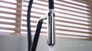 Обзор смесителя для кухни AM.PM Like с гибким изливом F8013000