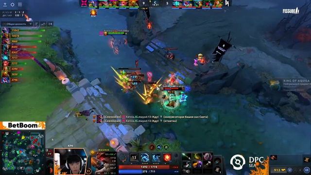 (RU) Blacklist International vs XERXIA | map 2 | DPC SEA 2023 Tour 3: Division I | by @Adekvat & @A