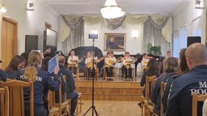 Выступление перед сотрудниками МЧС в честь Дня пожарной охраны 25 апреля 2024 г.