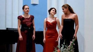 Моцарт Терцет 3х дам из оперы Волшебная флейта Евгения Ожима, Валерия Ступина, Джулия Аморетти