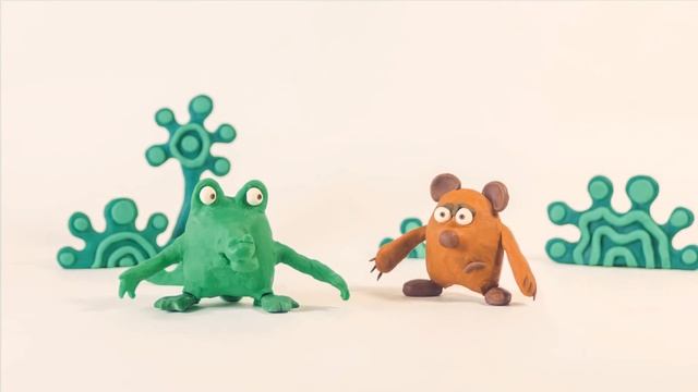 ЗверУшки. Мишуня vs Крокодильчик. Кто съест больше? Jovi Stop motion cartoon