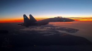 Су-34 и красивый отход