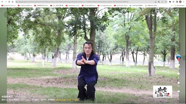 Wudang Lingyun - leg-split , тренировка шпагата, мастер Лин Уданпай смотреть онлайн