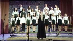 Хор старших классов МБУДО "Ковровская ДШИ им. М.В. Иорданского", г. Ковров, П1