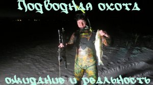Подводная охота - ожидание и реальность.