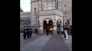 Трубач корпуса на открытии выставки в музее А В  Суворова