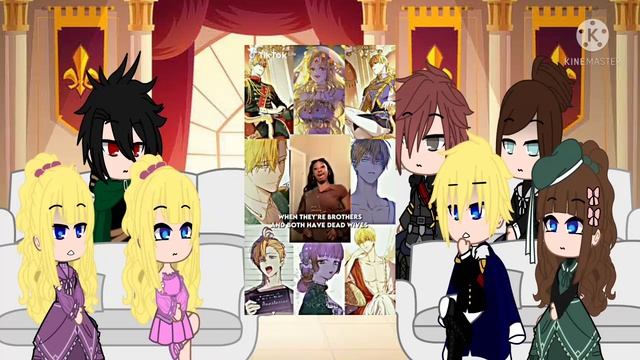 lovely princess (novel) react to wmmap ||gacha club смотреть онлайн