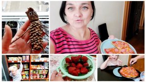 225  МОЙ ДЕНЬ С РЕБЁНКОМ. ВОЗМУЩЕНА. НЕ ГОТОВЛЮ ЗАВТРАК.  КУПИЛИ  КЛУБНИКУ .ОЧЕНЬ ХОЛОДНО.