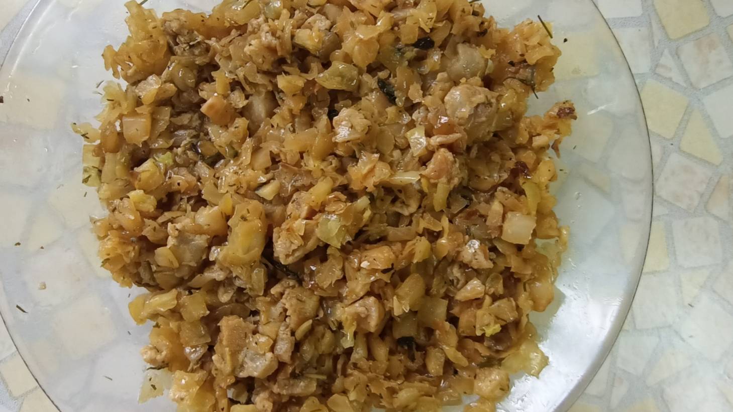 Начинка с капустой и шкварками для пирожков