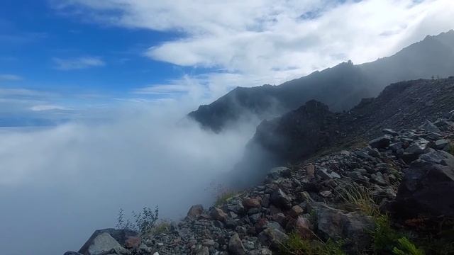 Восхождение на карьер микрокварцита б.Заворотная
