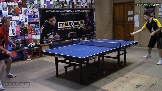 Короткий тест: PALIO Hadou Japan Sponge 2.1 топспин на BUTTERFLY Timo Boll Off-
