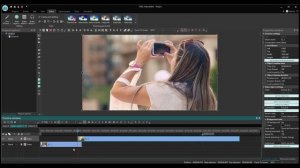 How to make a smooth zoom blur transition