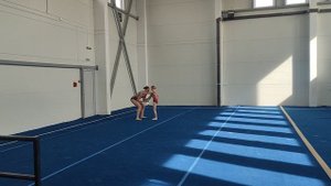 ЖП 1 спортивный, Ершова Алиса - Скрипниченко Елизавета , СШ №1, Темповое упражнение
