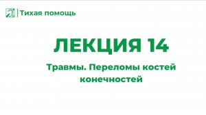 Лекция 14