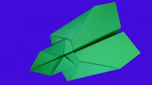 Как сделать быстрый самолетик из бумаги