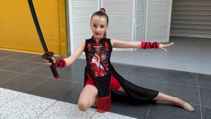 Яновская Полина, эстрадный танец "Мулан". Театр танца Галатея.