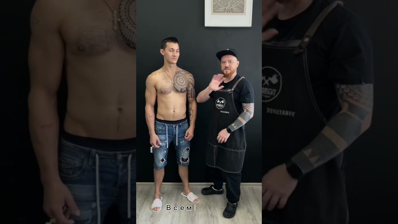 Татуировка в стиле Полинезия на плечо. Tattoo Polynesian on shoulder. Big tattoo for men shoulder.