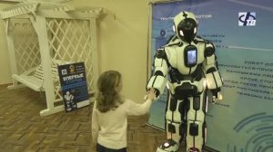 Выставка роботов познакомила посетителей с передовыми электронными разработками