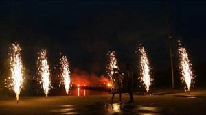 Свадебный фейерверк под Infinity