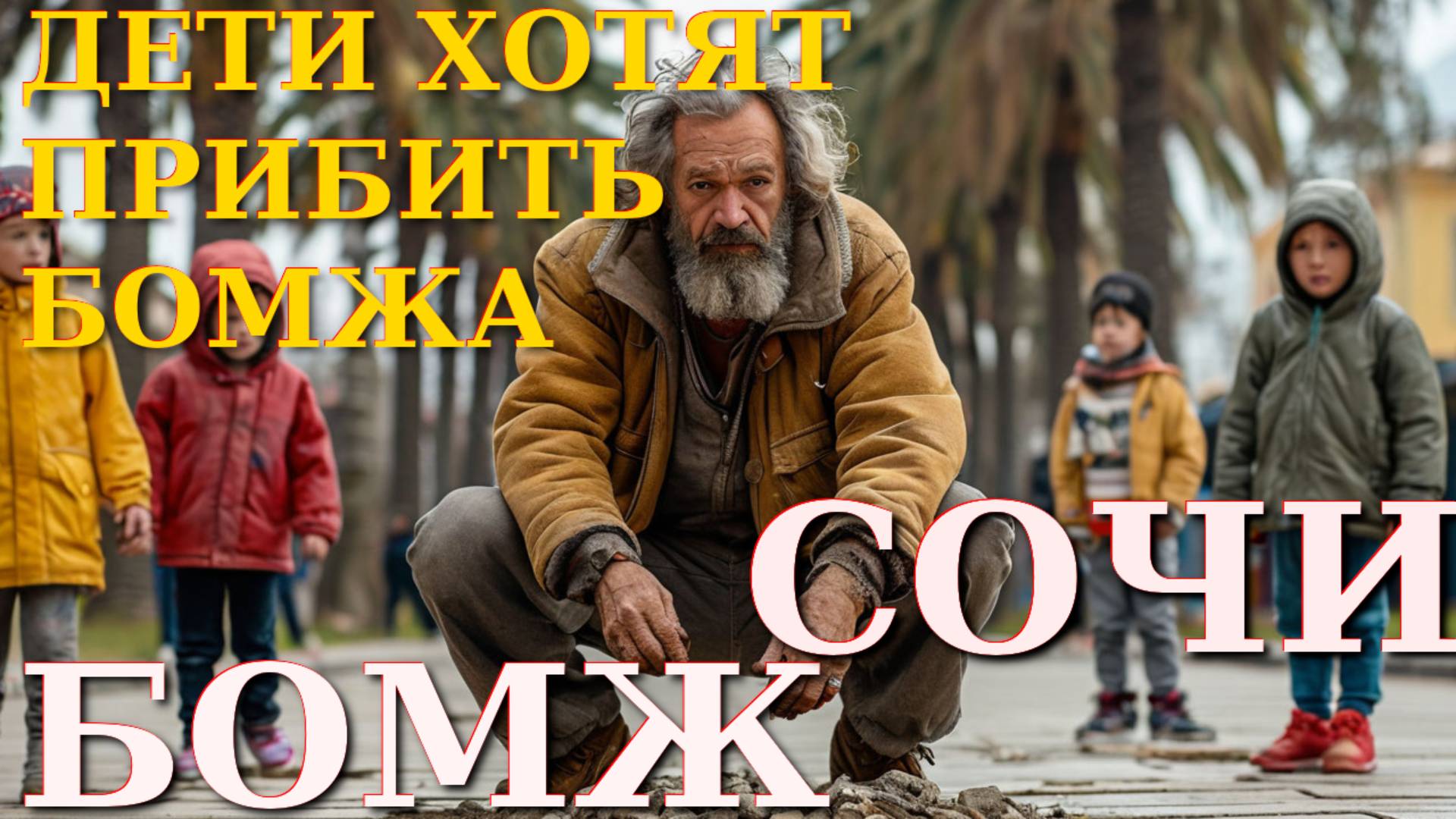 Видео жесть, Бомжи в Сочи, про бомжей, Сочи сегодня, Адлер сегодня, бомжи в России, Новости Сочи.