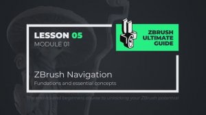 1-5 Zbrush Navigation