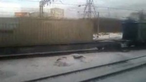 Городская электричка ВИЗ - Керамик (Екатеринбург) [Часть 2] (13.01.2012)