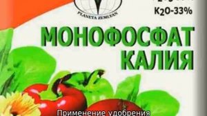 Монофосфат калия для томатов