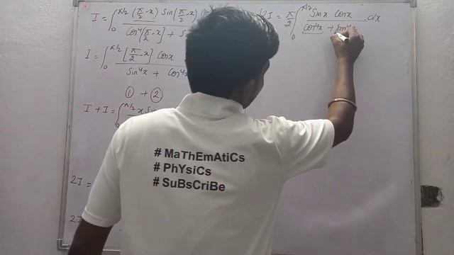 #Definite integration, #integration of lim(0 to pie÷2)(xsinx.cosx)÷sin^4x+cos^4x).dx,#class12,NCERT смотреть онлайн