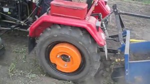 Картофелекопалка ДТЗ 1Т-50. Копаем картошку 23.07.2020