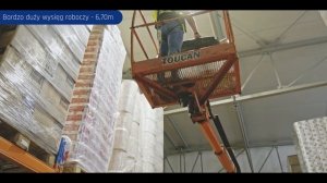 JLG Toucan 12E plus elektryczny podnośnik masztowy | #wyższypoziom #prezentacje