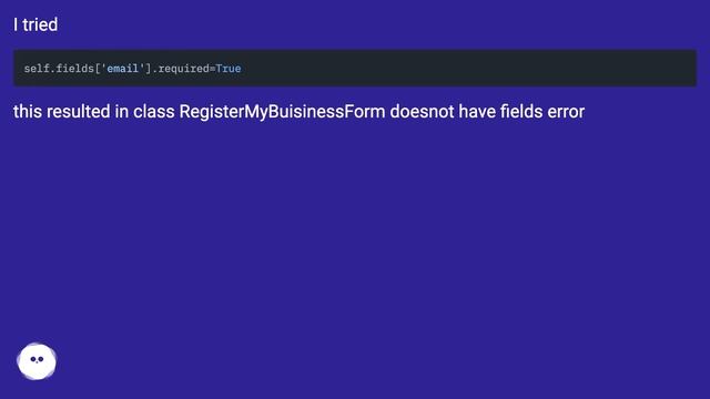 Django Crispy form set model field as required