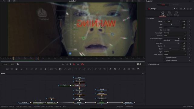 DaVinci Resolve 17 FUSION - Basic Compositing VFX (Lesson 1) смотреть онлайн