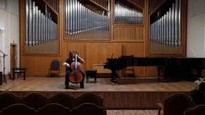 И. С. Бах Аллеманда и Куранта из 2й сюиты ре минор для виолончели соло #2