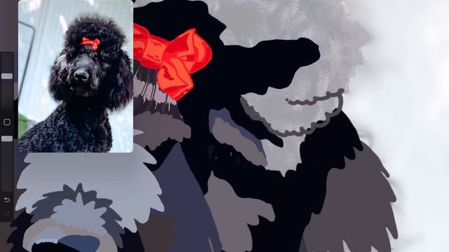 Create with Shala - Standard Poodle in Procreate - Flat Art смотреть онлайн