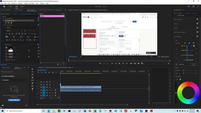 How to Change Color & Text Size in Adobe Premiere Pro