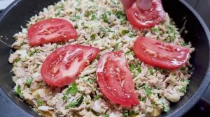 Капустный пирог с тунцом - вкусно и сытно_ простые идеи для обеда или ужина.