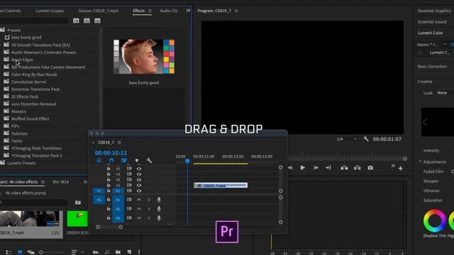 6 MUST HAVE MUSIC VIDEO EFFECTS 2021! ( No Plugins) смотреть онлайн