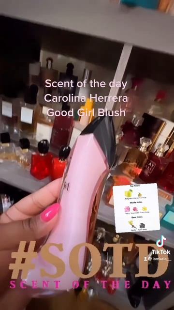 Good Girl Blush Carolina Herrera #scentoftheday #scentofawoman #goodgirl