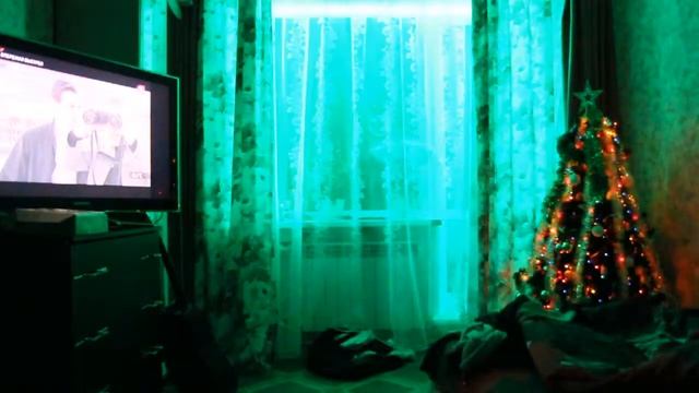 RGB LED лента 5 метров. смотреть онлайн