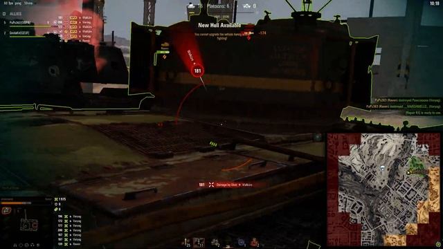 World of Tanks - One Of My First Steel Hunter Games (Raven Platoon) смотреть онлайн